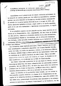 Portada:Informe del catálogo de documentos que se conservan en el Archivo Histórico de Cáceres sobre la invasión napoleónica en Plasencia de la que se cumplen 150 años