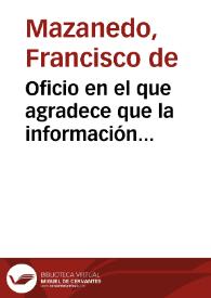 Portada:Oficio en el que agradece que la información facilitada acerca del mosaico descubierto en Lugo haya servido a la Academia