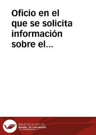 Oficio en el que se solicita información sobre el estado de los trámites para la creación del monumento conmemorativo a la ciudad de Cástulo.