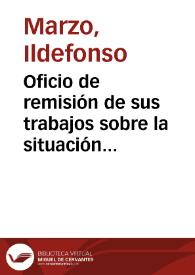 Portada:Oficio de remisión de sus trabajos sobre la situación de Munda y una moneda romana hallada en el cuello de una estatua romana de Cartima; asimismo pregunta por qué la Real Academia de la Historia ya no parece estar interesada por los bronces de Málaga, ahora que Jorge Loring no tiene inconveniente en que se envíen a la Institución para su detenido estudio.