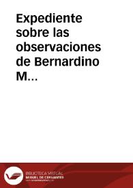 Portada:Expediente sobre las observaciones de Bernardino Martín Mínguez acerca de la inscripción de una tésera celtibérica publicada en el Boletín de la Real Academia de la Historia