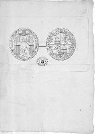 Portada:Grabado calcográfico de una moneda de Enrique IV de Castilla.