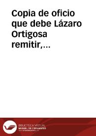 Copia de oficio que debe Lázaro Ortigosa remitir, añadiendo cierta información, a la Real Academia de la Historia, para dar parte de un hallazgo de monedas visigodas en Jerez de los Caballeros. Un individuo mientras cazaba encontró 10, que son descritas, y las vendió a Lázaro Ortigosa, no pensando que su valor fuese elevado, por 20 pesetas. El descubridor volvió al sitio del hallazgo, excavó y halló 14 más y un campanillo de metal con la base rota, por donde habrían salido las monedas. El Alcalde Mayor de Jerez de los Caballeros instruye diligencias y ha recogido 22 de las monedas y ha resuelto en juicio que Ortigosa pague 5 reales más al descubridor por cada pieza, pues cree que salio perjudicado en la venta.