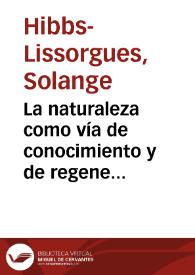 Portada:La naturaleza como vía de conocimiento y de regeneración en la obra de Rosario de Acuña (1850-1923) / Solange Hibbs-Lissorgues