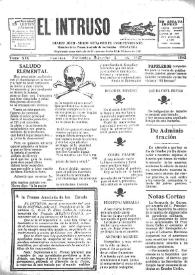 Portada:Diario Joco-serio netamente independiente. Tomo XIX, núm. 1892, miércoles 2 de noviembre de 1927