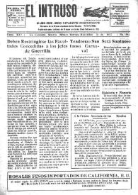 Portada:Diario Joco-serio netamente independiente. Tomo XXV, núm. 1941, viernes 30 de diciembre de 1927