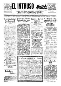 Portada:Diario Joco-serio netamente independiente. Tomo XXV, núm. 1967, domingo 29 de enero de 1928