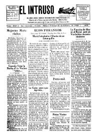 Portada:Diario Joco-serio netamente independiente. Tomo XXV, núm. 1979, domingo 12 de febrero de 1928