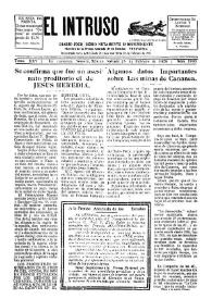 Portada:Diario Joco-serio netamente independiente. Tomo XXV, núm. 1990, sábado 25 de febrero de 1928
