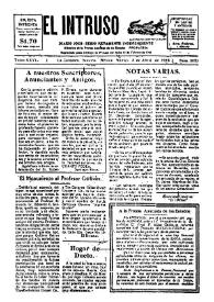 Portada:Diario Joco-serio netamente independiente. Tomo XXVI, núm. 2021, martes 3 de abril de 1928
