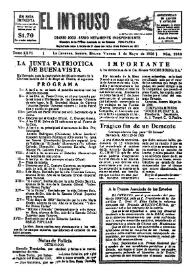 Portada:Diario Joco-serio netamente independiente. Tomo XXVI, núm. 2046, viernes 4 de mayo de 1928