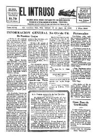 Portada:Diario Joco-serio netamente independiente. Tomo XXVI, núm. 2085, sábado 16 de junio de 1928