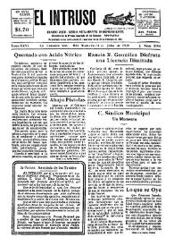 Portada:Diario Joco-serio netamente independiente. Tomo XXVI, núm. 2106, miércoles 11 de julio de 1928