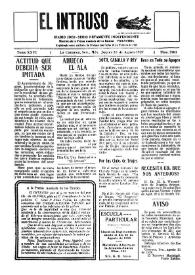 Portada:Diario Joco-serio netamente independiente. Tomo XXVI, núm. 2143, jueves 23 de agosto de 1928