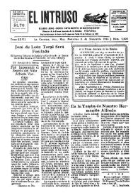 Portada:Diario Joco-serio netamente independiente. Tomo XXVII, núm. 2322, miércoles 5 de diciembre de 1928