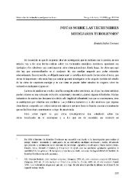 Portada:Nota sobre las techumbres mudéjares turolenses / Beatriz Rubio Torrero