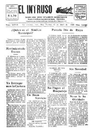 Portada:Diario Joco-serio netamente independiente. Tomo XXVIII, núm. 2428, viernes 12 de abril de 1929