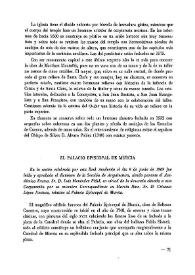 Portada:El Palacio Episcopal de Murcia / Luis Menéndez Pidal