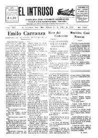 Portada:Diario Joco-serio netamente independiente. Tomo XXV, núm. 2507, sábado 13 de julio de 1929