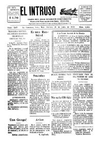 Portada:Diario Joco-serio netamente independiente. Tomo XXV, núm. 2518, viernes 26 de julio de 1929