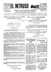 Portada:Diario Joco-serio netamente independiente. Tomo XXVI, núm. 2646, miércoles 25 de diciembre de 1929