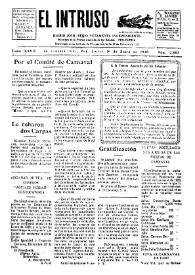 Portada:Diario Joco-serio netamente independiente. Tomo XXVII, núm. 2663, jueves 16 de enero de 1930