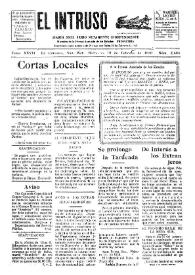 Portada:Diario Joco-serio netamente independiente. Tomo XXVII, núm. 2686, miércoles 12 de febrero de 1930