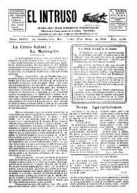 Portada:Diario Joco-serio netamente independiente. Tomo XXVIII, núm. 2724, viernes 28 de marzo de 1930