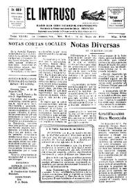 Portada:Diario Joco-serio netamente independiente. Tomo XXVIII, núm. 2760, martes 14 de mayo de 1930 [sic]