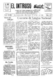 Portada:Diario Joco-serio netamente independiente. Tomo XXVIII, núm. 2775, viernes 30 de mayo de 1930