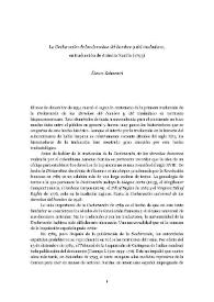 Portada:La "Declaración de los derechos del hombre y del ciudadano", en traducción de Antonio Nariño (1793) / Álvaro Echeverri