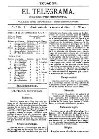 Portada:Año II, núm. 145, miércoles 29 de enero de 1890