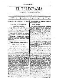 Portada:Año II, núm. 257, jueves 14 de agosto de 1890