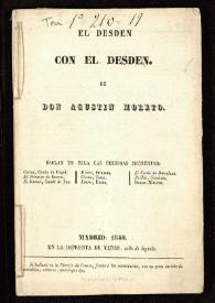 Portada:Comedia famosa. El licenciado Vidriera