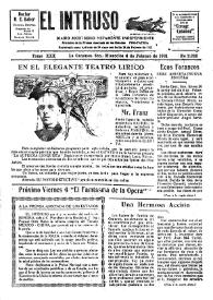 Portada:Diario Joco-serio netamente independiente. Tomo XXX, núm. 2985, miércoles 4 de febrero de 1931