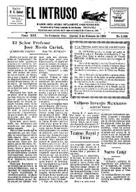 Portada:Diario Joco-serio netamente independiente. Tomo XXX, núm. 2986, jueves 5 de febrero de 1931