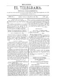 Portada:Año III, núm. 394, viernes 20 de febrero de 1891