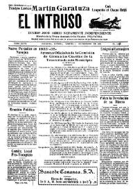 Portada:Diario Joco-serio netamente independiente. Tomo XLVII, núm. 4640, martes 11 de febrero de 1936 [sic]