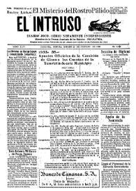 Portada:Diario Joco-serio netamente independiente. Tomo XLVI, núm. 4650, sábado 22 de febrero de 1936