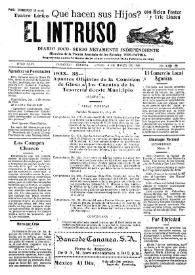 Portada:Diario Joco-serio netamente independiente. Tomo XLVI, núm. 4663, lunes 9 de marzo de 1936