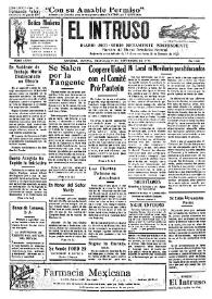 Portada:Diario Joco-serio netamente independiente. Tomo LXXIII, núm. 7244, miércoles 10 de septiembre de 1941