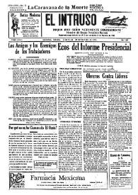 Portada:Diario Joco-serio netamente independiente. Tomo LXXIII, núm. 7252, domingo 21 de septiembre de 1941