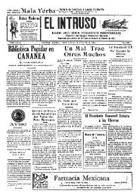 Portada:Diario Joco-serio netamente independiente. Tomo LXXIII, núm. 7272, miércoles 15 de octubre de 1941