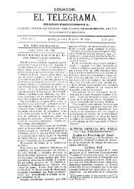 Portada:Año III, núm. 475, jueves 4 de junio de 1891