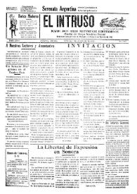 Portada:Diario Joco-serio netamente independiente. Tomo LXXIII, núm. 7316, domingo 7 de diciembre de 1941