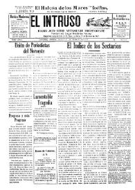 Portada:Diario Joco-serio netamente independiente. Tomo LXXIII, núm. 7367, sábado 7 febrero de 1942