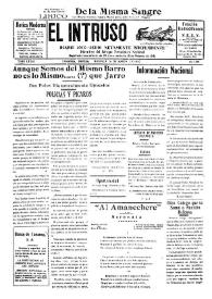 Portada:Diario Joco-serio netamente independiente. Tomo LXXIII, núm. 7386, domingo 1 marzo de 1942