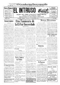 Portada:Diario Joco-serio netamente independiente. Tomo LXXIV, núm. 7409, sábado 28 marzo de 1942