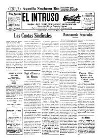 Portada:Diario Joco-serio netamente independiente. Tomo LXXIV, núm. 7443, miércoles 13 de mayo de 1942