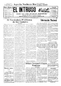 Portada:Diario Joco-serio netamente independiente. Tomo LXXIV, núm. 7452, sábado 23 de mayo de 1942